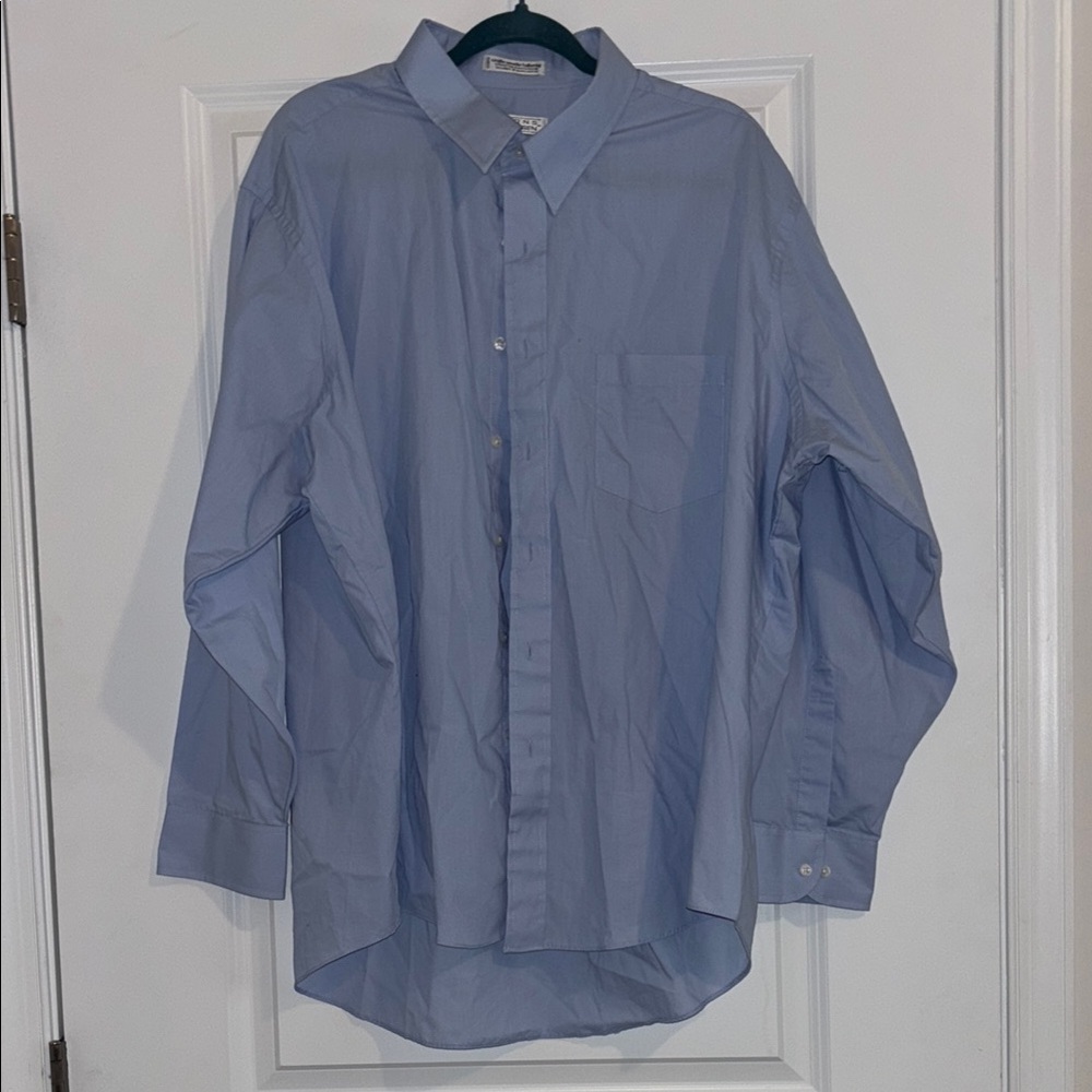 Classic Blue Button-Down Shirt